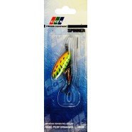 Блешня на хижу рибу, обертова, EOS S0010D, вага 4г, колір GS451093